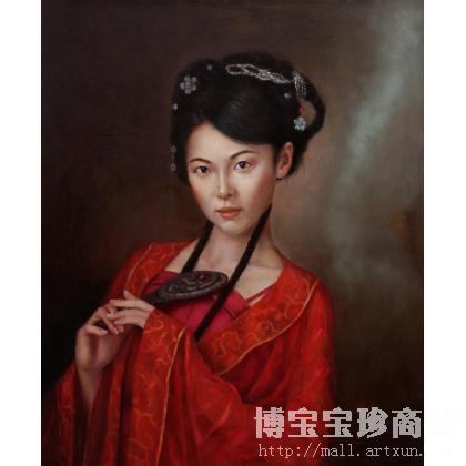 张庆 东方古韵系列二 类别: 油画X